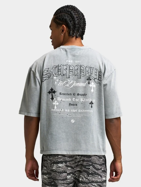 Supply & Demand Streatwear Gamer Graphic T-Shirt NWT XL - Picture 2 of 6